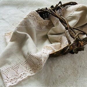 13”x70” Long Linen Table Runner.